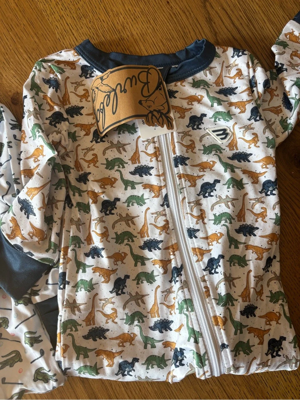 *SET of 2* BURLEBO romper sleepers baby boy - Picture 3 of 5
